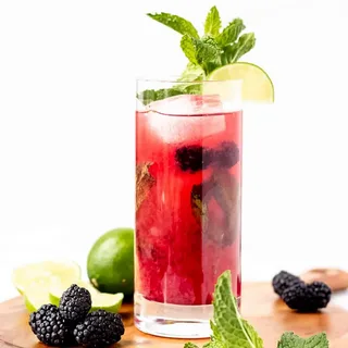 Böğürtlenli Mojito