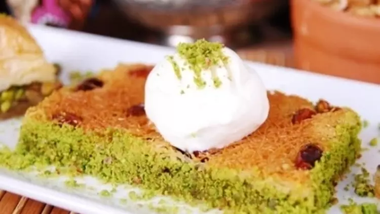 kadayıf dondurmalı 